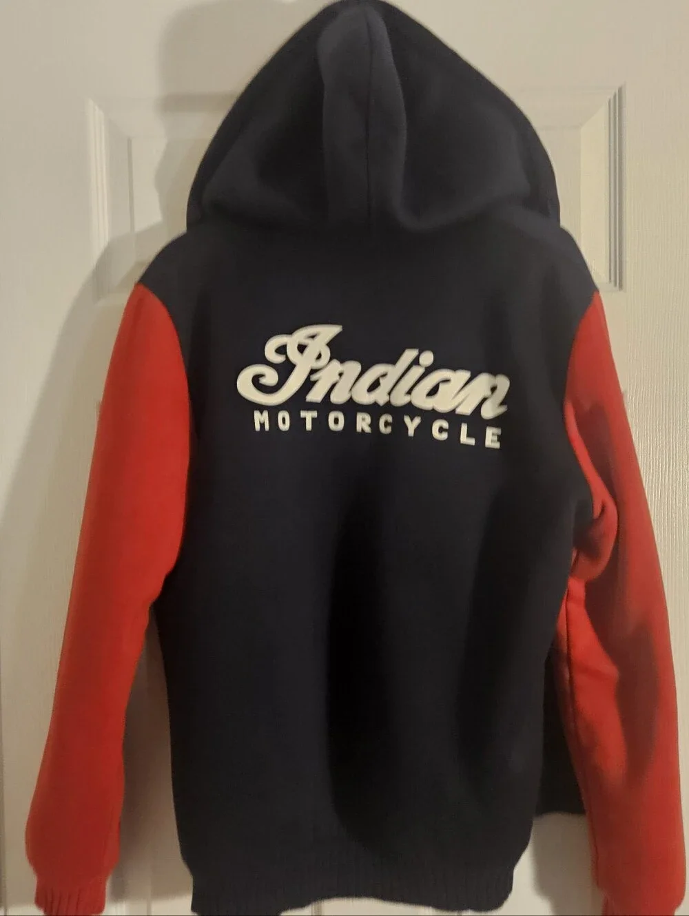 Indian Motorcycle Womens Large Sherpa Lined Full Zip Hooded Jacket
